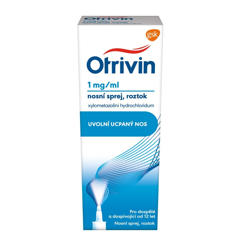 OTRIVIN 1 mg/ml nosní sprej 10 ml