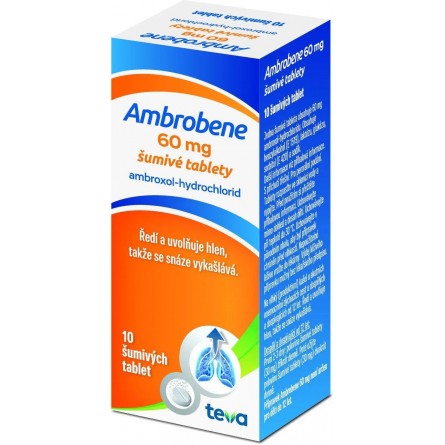 AMBROBENE 60 mg 10 šumivých tablet