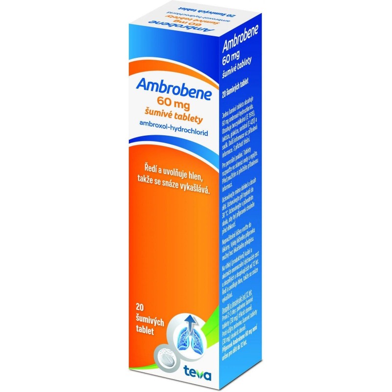 AMBROBENE 60 mg 20 šumivých tablet
