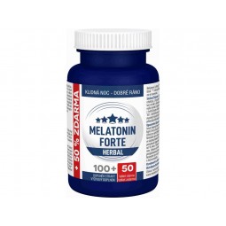 CLINICAL Melatonin forte Herbal 100+50 tablet zdarma