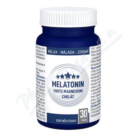 CLINICAL Melatonin forte Magnesium chelát 30 tablet