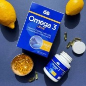 GS Omega 3 citrus + D3 100+50 kapslí