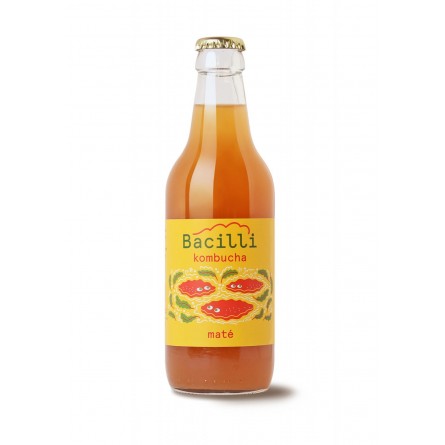 BACILLI Maté kombucha 330 ml