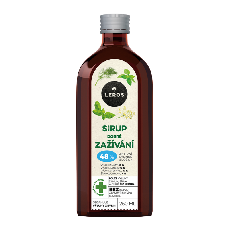 LEROS Sirup Dobré zažívání 250 ml