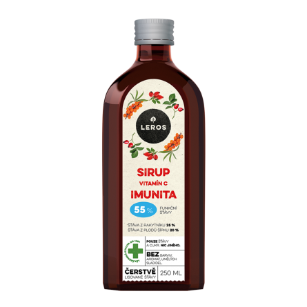 LEROS Sirup Vitamín C Imunita 250 ml