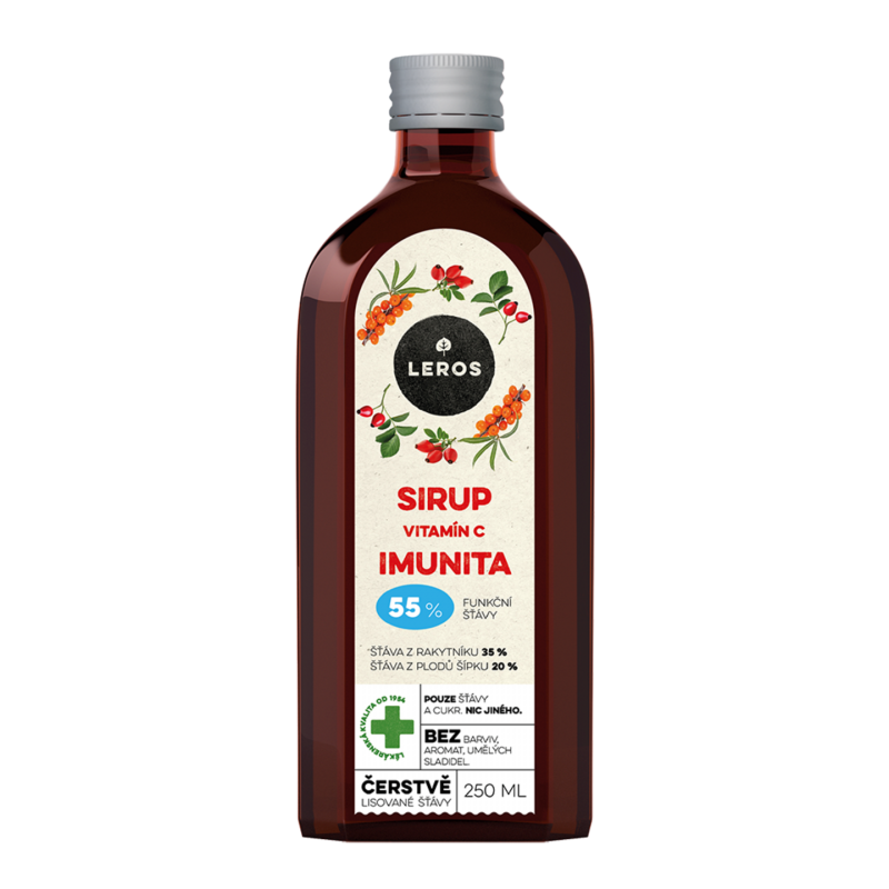 LEROS Sirup Vitamín C Imunita 250 ml