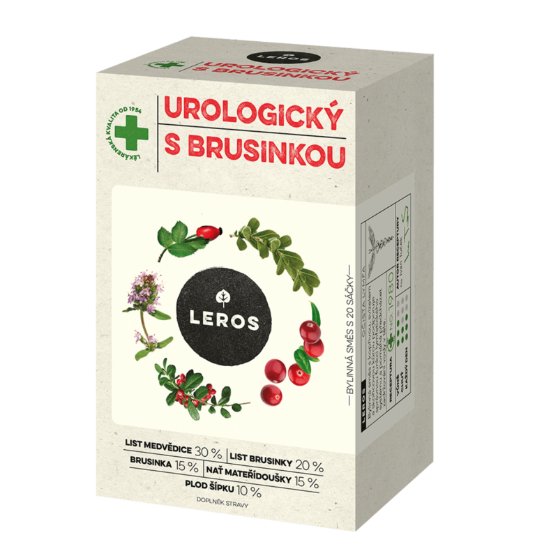 LEROS Urologický s brusinkou 20x1,5 g