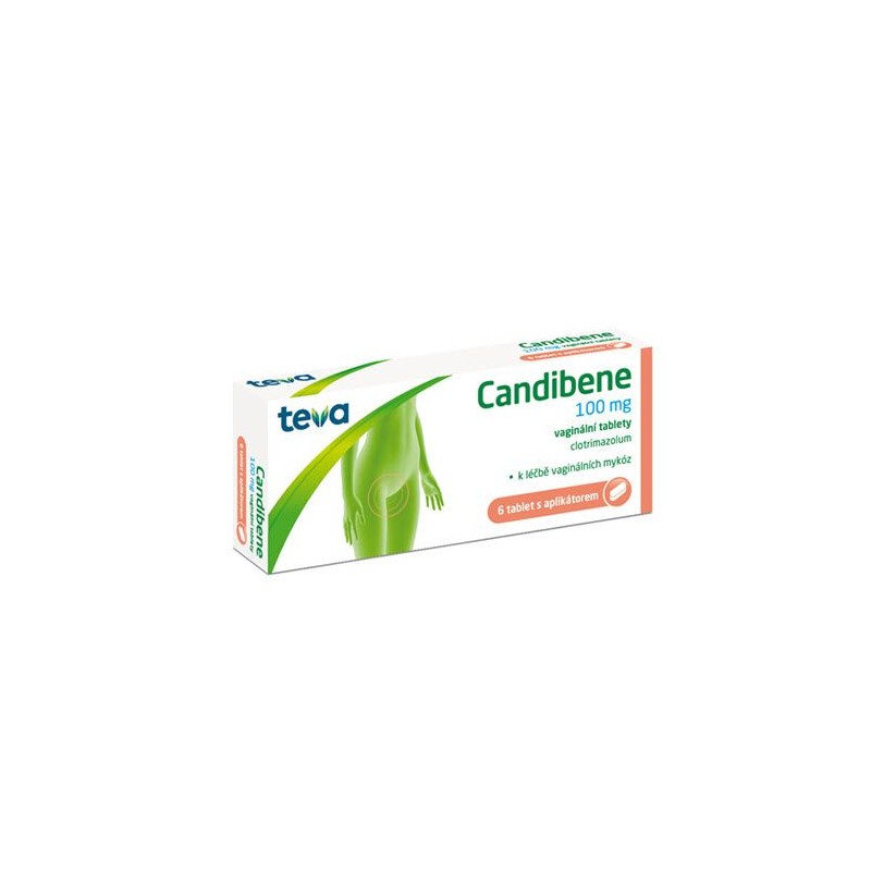 CANDIBENE 100 mg 6 vaginálních tablet
