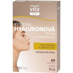 MAXI VITA Beauty Kyselina hyaluronová + koenzym Q10 60 kapslí