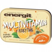 ENERGIT Multivitamin + rakytník příchuť pomeranč 42 tablet