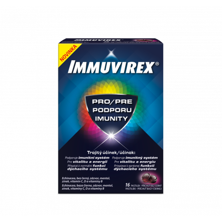 IMMUVIREX Pro podporu imunity 16 pastilek