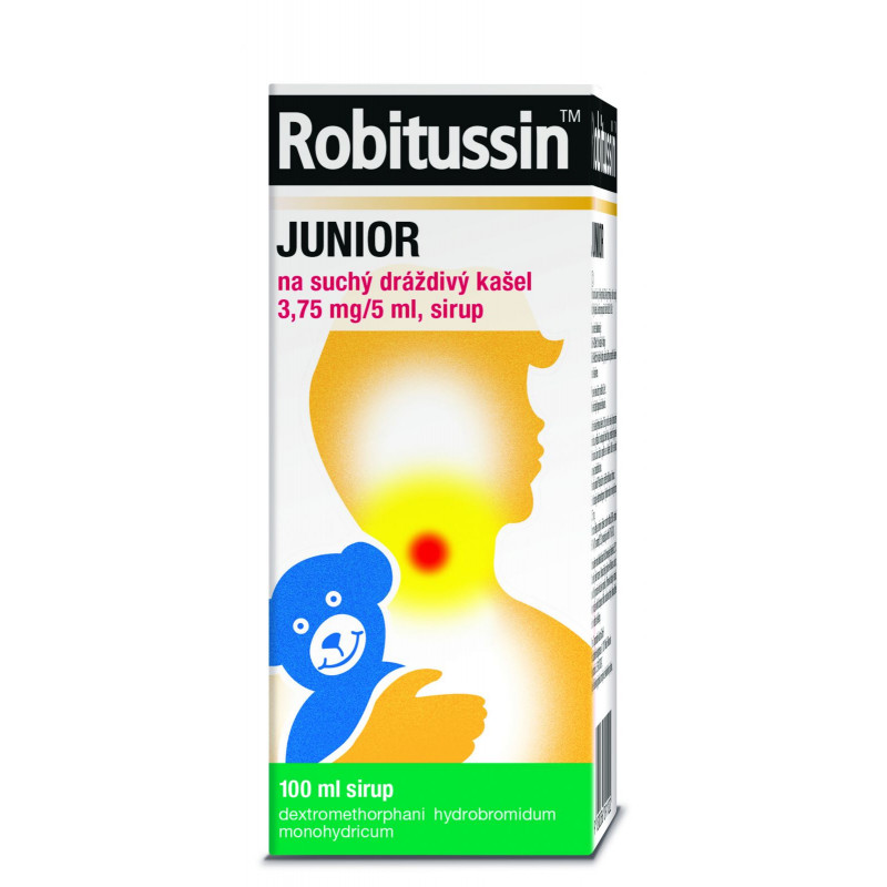 ROBITUSSIN Junior 3.75 mg/5 ml sirup 100 ml