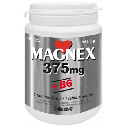 VITABALANS Magnex 375 mg + B6 180 tablet