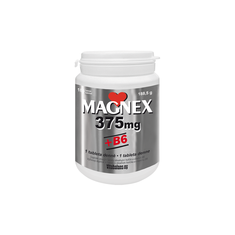 VITABALANS Magnex 375 mg + B6 180 tablet