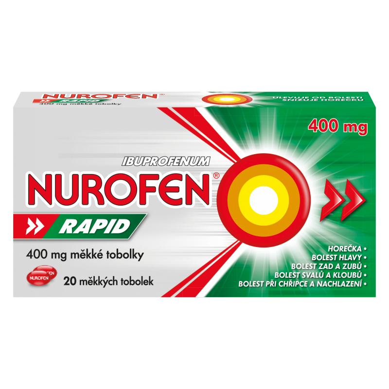 NUROFEN Rapid 400 mg 20 tobolek