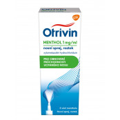 OTRIVIN Menthol 1 mg/ml nosní sprej 10 ml