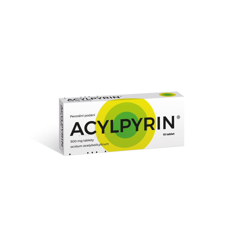 ACYLPYRIN 500 mg 10 tablet