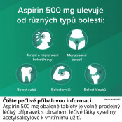 ASPIRIN 500 mg 8 tablet