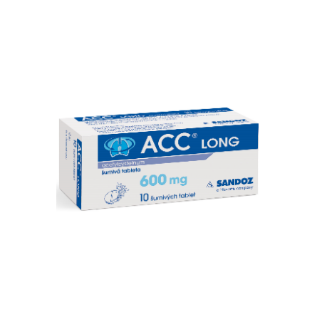 ACC Long 600 mg 10 šumivých tablet