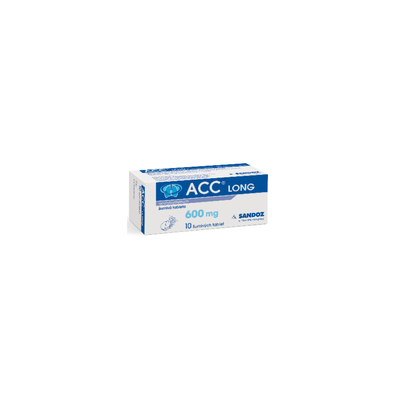 ACC Long 600 mg 10 šumivých tablet