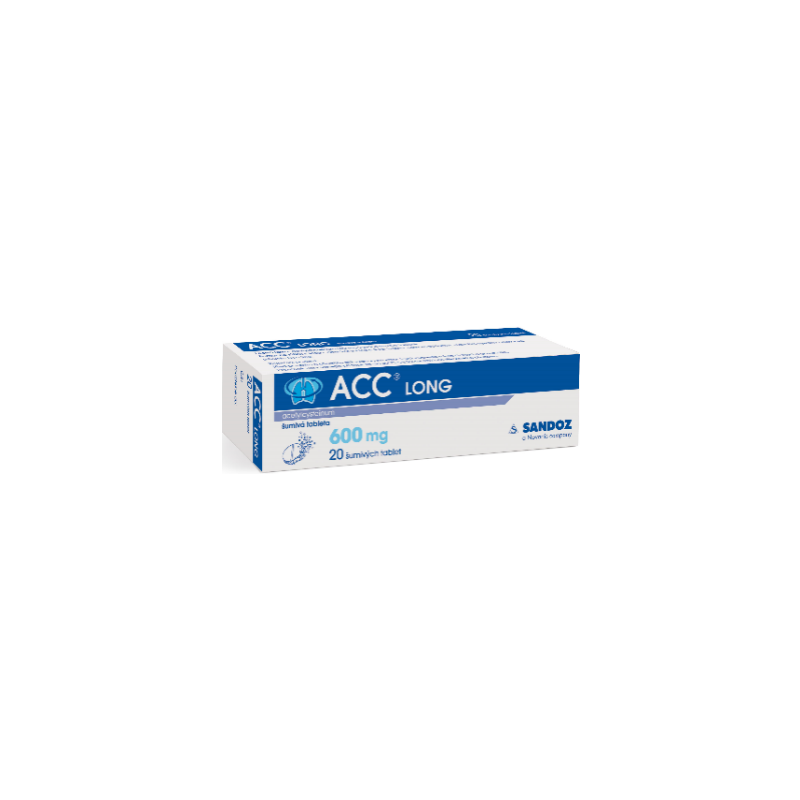 ACC Long 600 mg 20 šumivých tablet