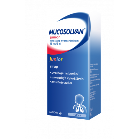 MUCOSOLVAN junior 15 mg/5 ml sirup 100 ml
