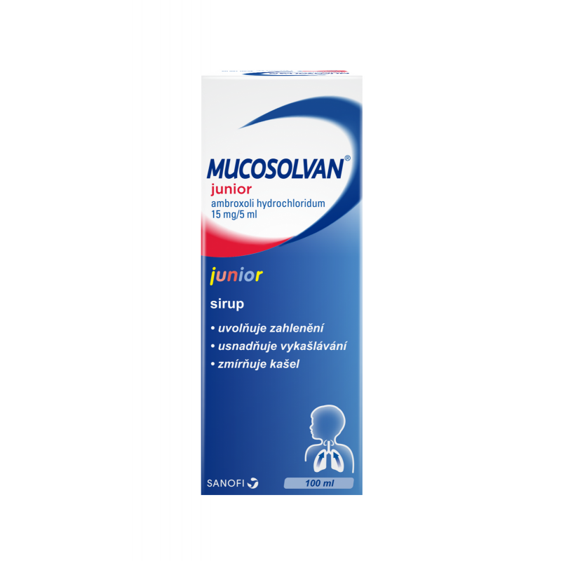 MUCOSOLVAN junior 15 mg/5 ml sirup 100 ml