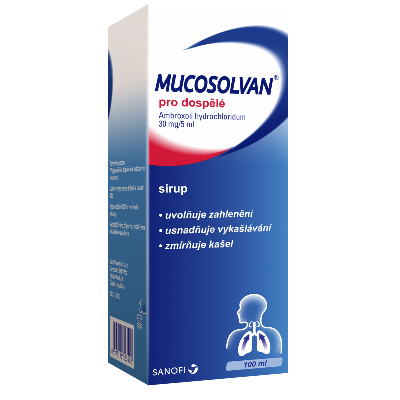 MUCOSOLVAN pro dospělé sirup 100 ml