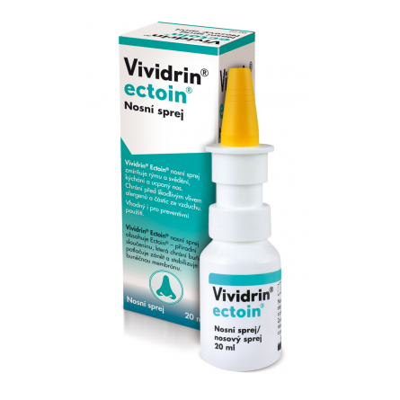 VIVIDRIN Ectoin nosní sprej 20 ml