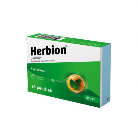 HERBION 16 pastilek