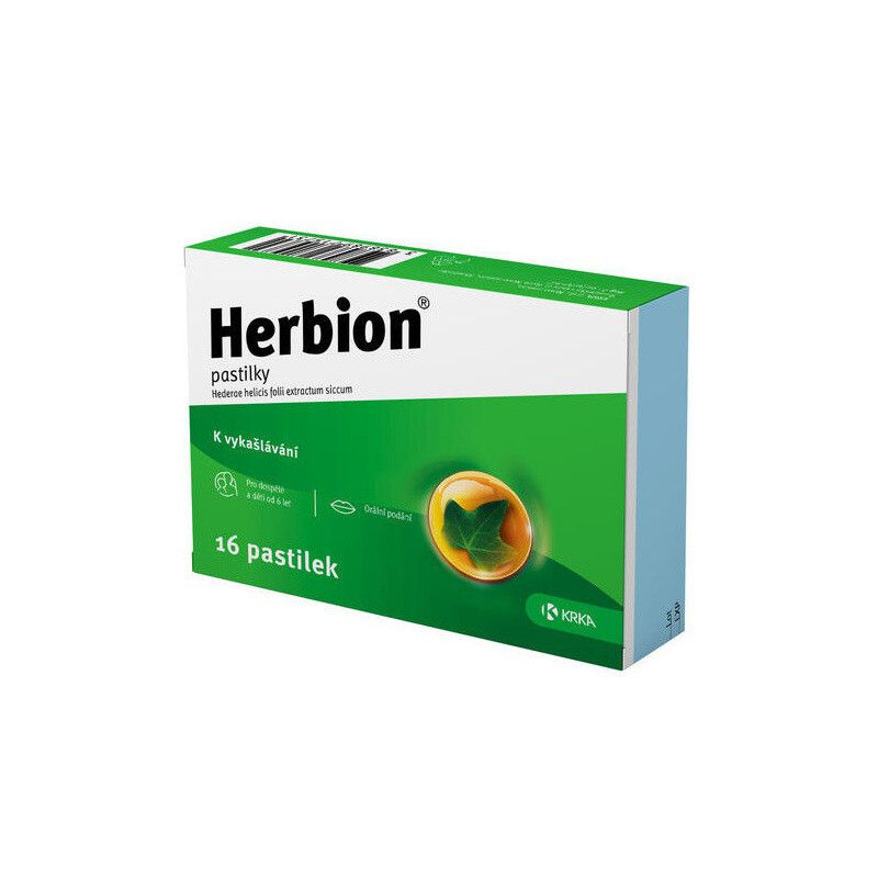 HERBION 16 pastilek