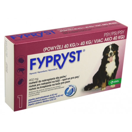 FYPRYST pro psy nad 40 kg roztok na kůži 1x4,02 ml
