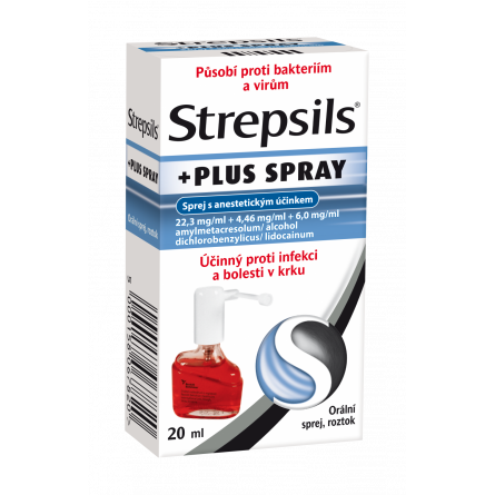 STREPSILS Plus spray 20 ml