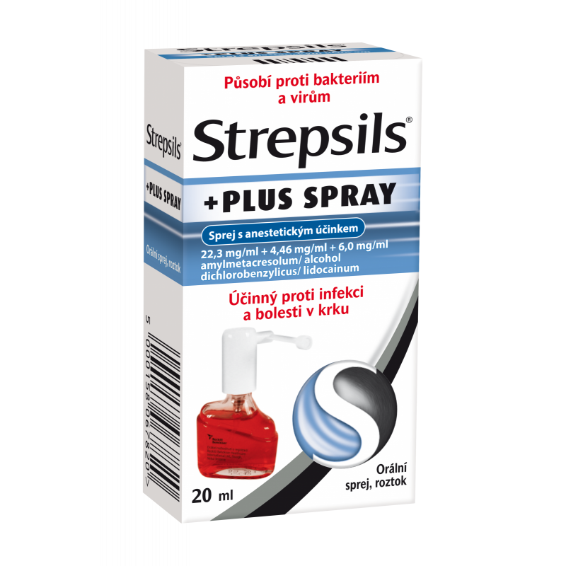 STREPSILS Plus spray 20 ml