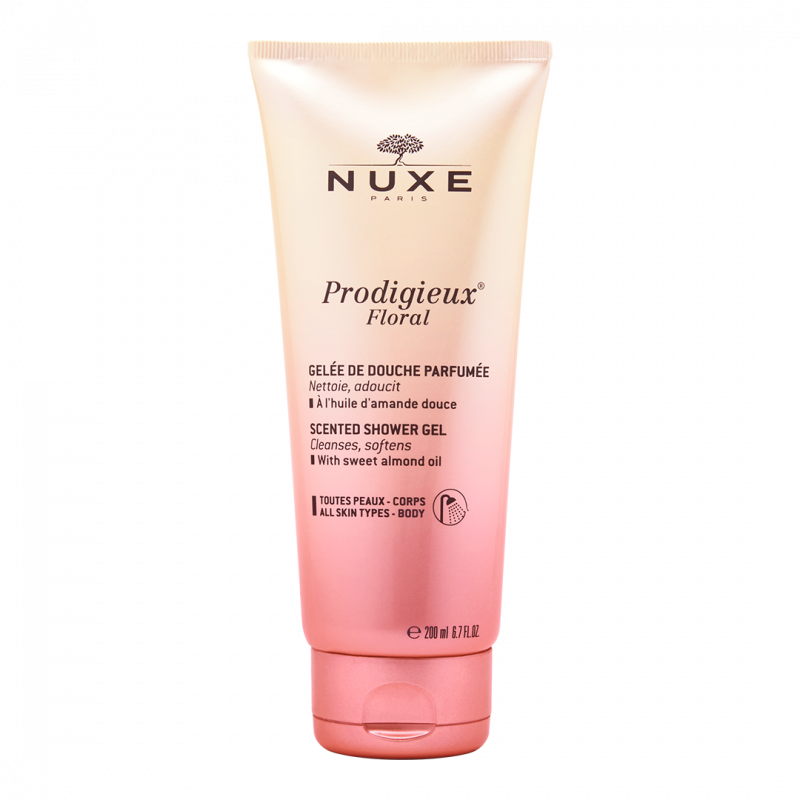 NUXE Prodigieux Floral Sprchový gel s mandlovým olejem 200 ml