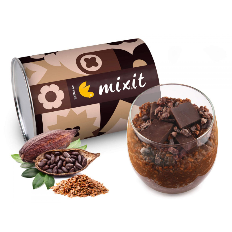 MIXIT Fitness Chia puding - Protein a kakao 400 g
