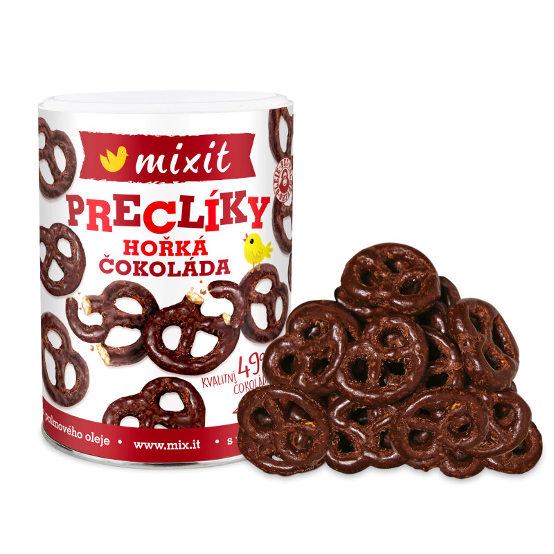 Mixit preclíky - Hořká čokoláda 250 g