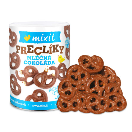 Mixit preclíky - Mléčná čokoláda 250 g