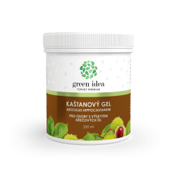 GREEN IDEA Kaštanový masážní gel 250 ml