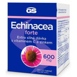 GS Echinacea forte 600 + vitamin C 70+20 tablet