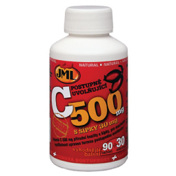 JML Vitamin C 500 mg s šípky 90+30 tablet