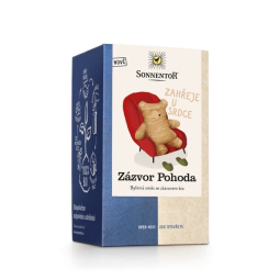 SONNENTOR Zázvor Pohoda 18 nálevových sáčků