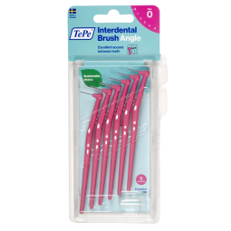 TEPE Angle mezizubní kartáček vel. 0 růžový 6 ks