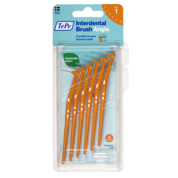 TEPE Angle mezizubní kartáček vel. 1 oranžový 6 ks