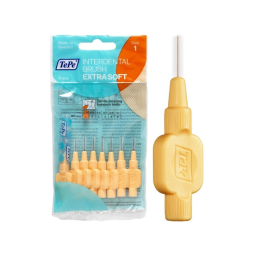 TEPE Extra soft mezizubní kartáček vel. 1 sv. oranžový 8 ks