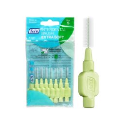 TEPE Extra soft mezizubní kartáček vel. 5 sv. zelený 8 ks