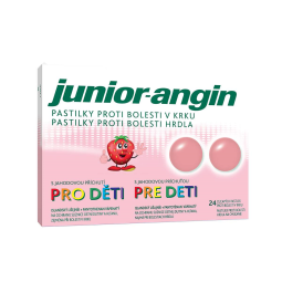 Junior-angin pastilky 24ks