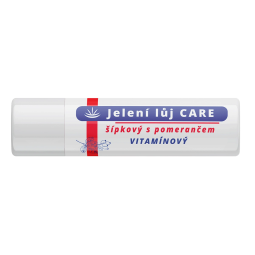 Jelení lůj CARE šípkový s pomerančem vitamínový 14 g