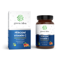 GREEN IDEA Přírodní vitamín C 60 tobolek