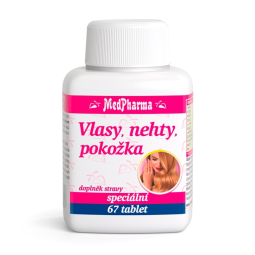 MEDPHARMA Vlasy, nehty, pokožka 67 tablet